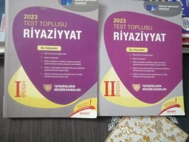 Digər kitablar və jurnallar: Riyaziyyat test toplusu 5 manat 2 sin götürene 8 manat xırdalan