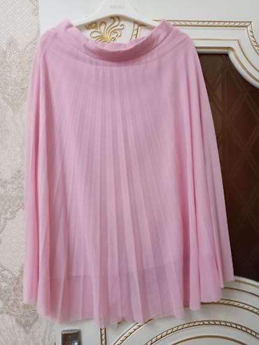 Toy paltarları və aksesuarları: Məhsul: Bershka pliseli ətək - Rəng: Açıq çəhrayı (pastel ton) - — 1