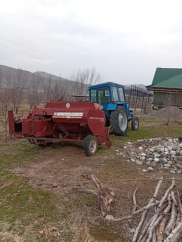 Тракторы МТЗ (Беларус): Модель: 80, Б/у, 1990 г., С пресс-подборщиком — 7