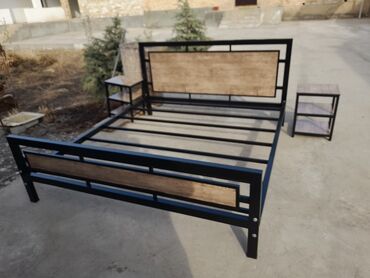 Мебель на заказ: ЛОФТ стилиндеки стол стул.диван, кроват, качели жана башка мебелдерине — 25