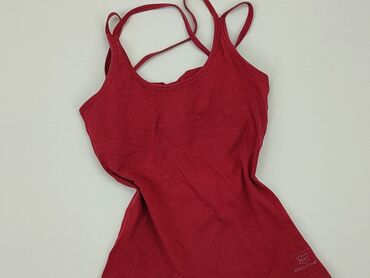 czerwone bluzki koronkowe: Блуза жіноча, S, стан - Хороший