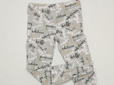 legginsy dla dziewczynki hm: Leggings for kids, 4-5 years, 110, condition - Very good