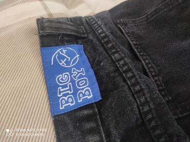 мужские джинсы с завышенной талией: Джинсы цвет - Черный