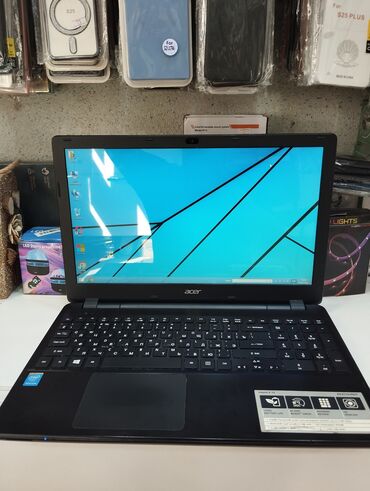 HP: Acer Aspire E15 noutbuk Texniki xüsusiyyətlər: - Ekran: 15.6"