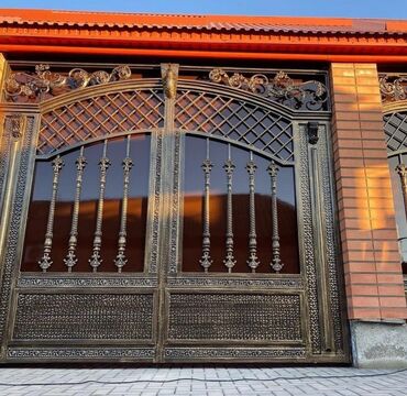 Həyət darvazaları: Metal EN MMC olaraq istədiyiniz forma və ölçüde demir işlerinin -da lalafo.az — 29 Həyət darvazaları: Metal EN MMC olaraq istədiyiniz forma və ölçüde demir işlerinin — 29