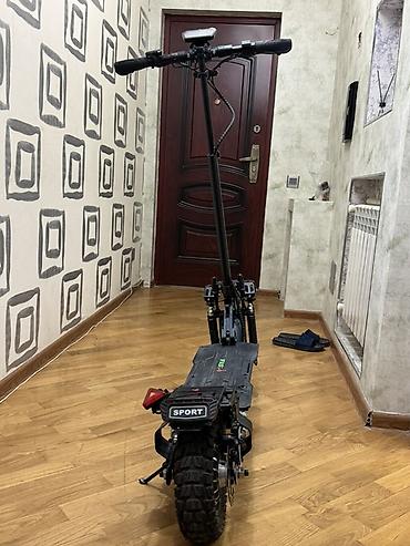 zontes r250: Elektrik skuter – off-road tipli, güclü və tam funksional model — 5