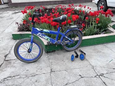 Тюнинг: Велосипед детский барс на 4/6 лет. В хорошем состоянии