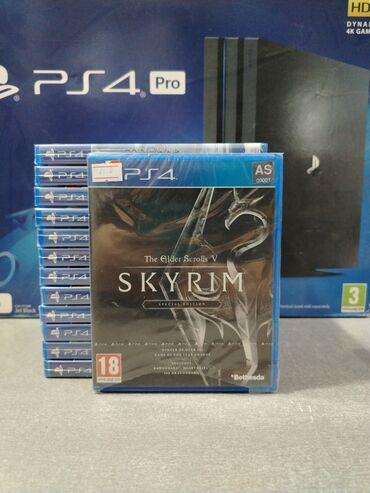 call of duty ps4: Ps4 üçün skyrim oyun diski. Tam yeni, original bağlamada. -Sahil və