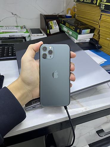 iphone 16 pro mac: IPhone 11 Pro, Б/у, 64 ГБ, Зеленый, Зарядное устройство, Защитное стекло, Чехол, 72 % — 1