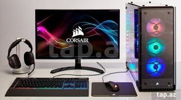 gaming pc qiymeti: Gaming pc rx 470 i5 3470 1 tb ssd 16 gb ram pubg mobile gta 5 cs2
