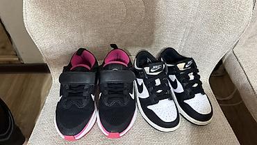 nike красовки: Детские кроссовки Nike — два варианта 30 размер 1) Модель 1: черные с — 1
