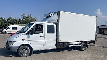эвакуатор гигант: Рефрижераторный фургон Mercedes-Benz Sprinter (двухрядная кабина, 6 — 1