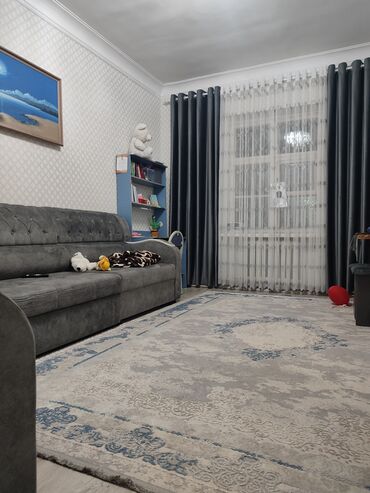 ош квартира 2 комната: 3 комнаты, 58 м², Сталинка, 1 этаж, Косметический ремонт