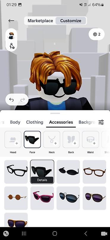 Комплекты одежды: Набор аватаров и одежды для Roblox (скриншоты из меню — 10