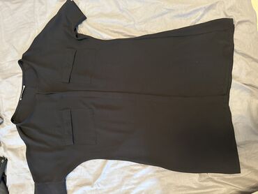 черный платья: Повседневное платье, Турция, Лето, Короткая модель, Прямое, M (EU 38)