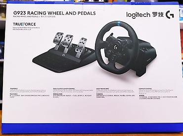 pc sukan dəsti: Yeni Logitech G923 TrueForce (PC / Playstation 4, 5) — Bağlı qutuda! — 3