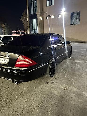 mercedes a 180: Mercedes-Benz S-Class (W220) sedan – qara rəng, klassik lüks və — 2