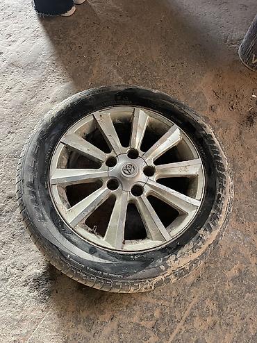 Ehtiyat hissələri: Toyota Land cruizer təkəri yeni kimidir disk ilə 4 ədəd qış təkəri 1 i — 3