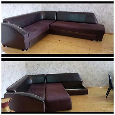 Künc divan, İşlənmiş, Bazasız, Çatdırılma yoxdur