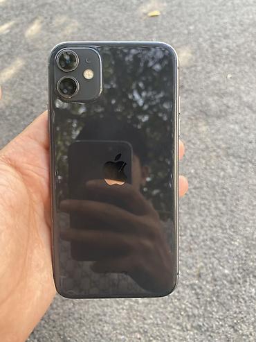 apple notebook: IPhone 11, 128 GB, Qara, Face ID — 1
