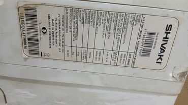 Çəngəllər: Kondisioner Shivaki, 30-35 kv. m, Kredit yoxdur