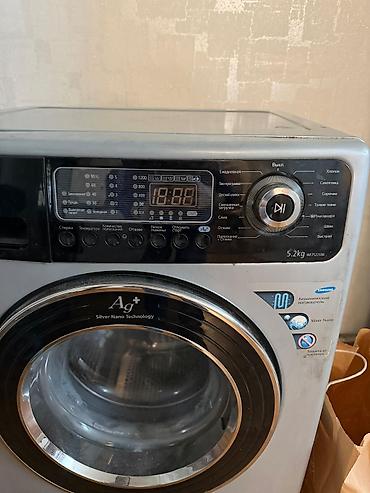 naxis masini: Paltaryuyan maşın Samsung, 5 kq, İşlənmiş, Avtomat, Qurutmasız, Kredit yoxdur, Ünvandan götürmə — 2
