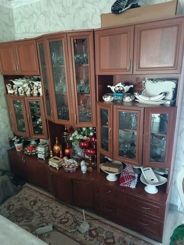Гарнитуры для зала: Гарнитур для зала, Дерево, цвет - Коричневый