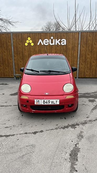 Daewoo: Daewoo Matiz: 2001 г., 0.8 л, Механика, Бензин, Хэтчбэк — 1