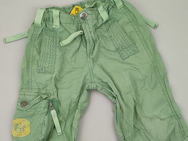 kurtki jesien: Material trousers, 2-3 years, 92/98, condition - Good