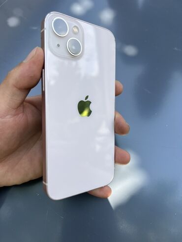 промышленные швейные машины: IPhone 13, Б/у, 128 ГБ, Розовый, Защитное стекло, Чехол, 83 %