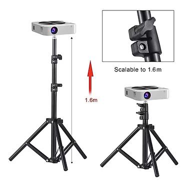 mini televizor: Proyektor üçün tripod stend - Hündürlük aralığı: 54 sm – 160 sm — 3