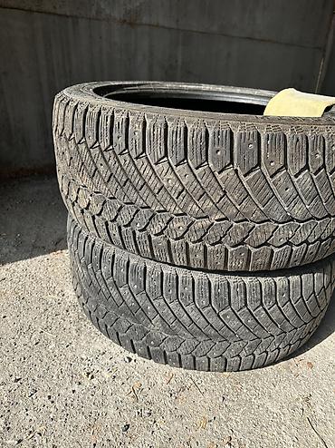 18 r: Шины 235 / 50 / R 18, Зима, Б/у, Пара, Легковые, Dunlop — 4