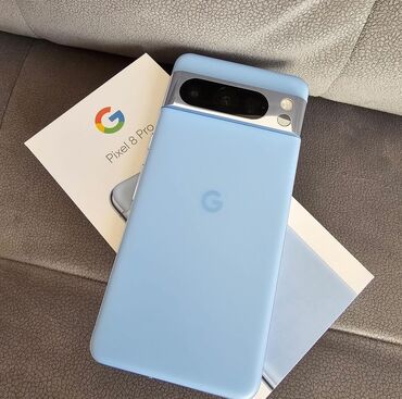 Другие мобильные телефоны: Google Pixel 8 Pro, Новый, 128 ГБ, цвет - Голубой, В рассрочку, 1 SIM