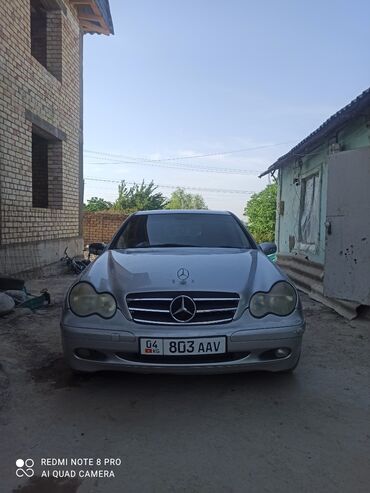 mercedesbenz машина: Mercedes-Benz C 180: 2002 г., 1.8 л, Автомат, Бензин, Седан