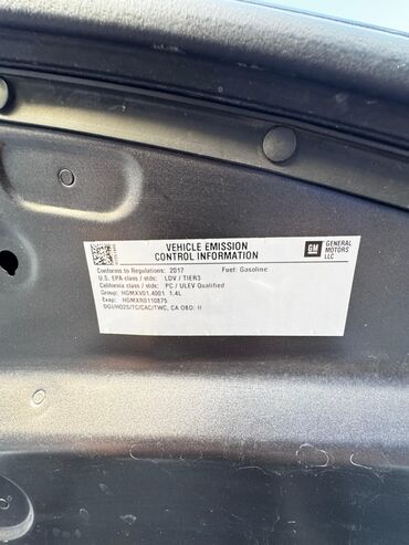 Chevrolet: 2017 Lt 1.4 turbo. Masin amerikadan yeni gelib, car faksi temizdi — 11