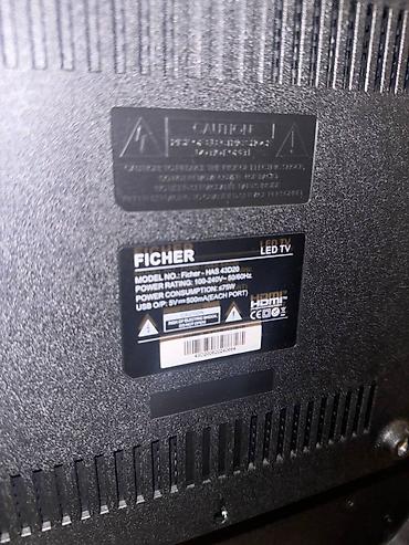 ТВ и видео: Fischer LED TV satılır (əla vəziyyətdə) Fischer markalı LED televizor — 2