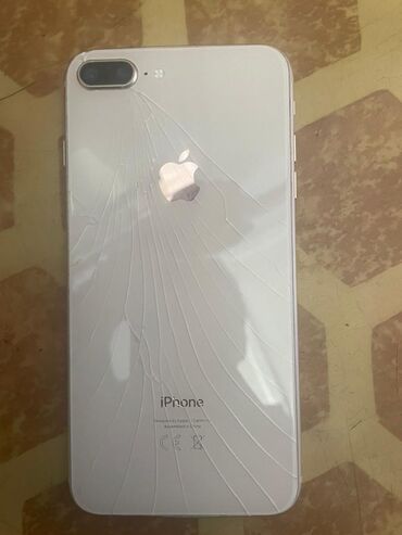Apple iPhone: IPhone 8 Plus, Б/у, 64 ГБ, Jet Black, Зарядное устройство, Защитное стекло, Чехол, 100 %