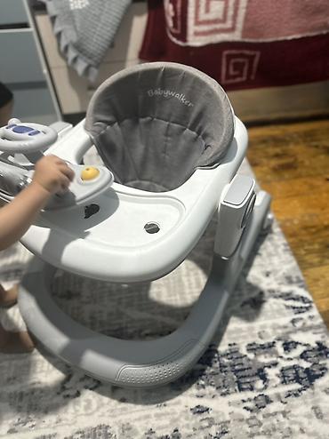 ходунок chicco space: Детские ходунки Babywalker в серо-белом цвете. Удобная модель для — 1