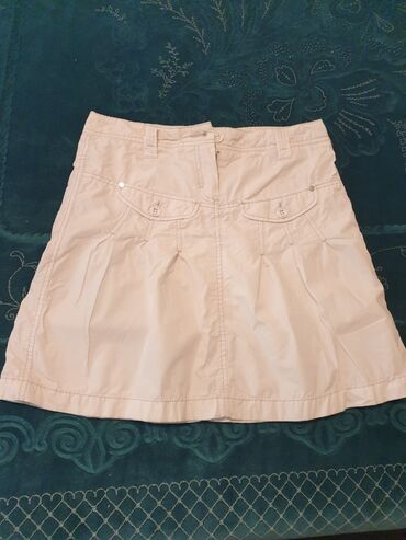 komplet suknja i sako od tvida: L (EU 40), Mini, bоја - Bež