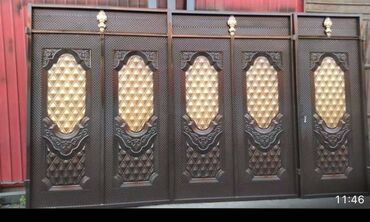 Распашные ворота: Ворота, распашные, откатные, металл России, отличное качество, есть в — 2