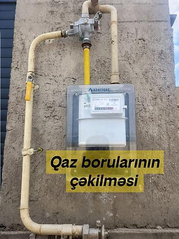 mantı qazan: Xidmət: Qaz borularının çəkilməsi və qaz təsərrüfatının qurulması — 1