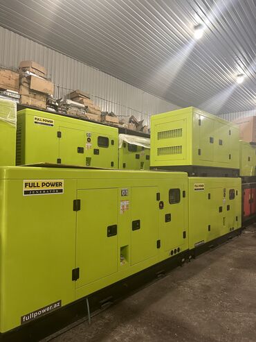 Generatorlar: Yeni Dizel Generator Fullpower, Pulsuz çatdırılma, Rayonlara çatdırılma, Zəmanətli, Kredit yoxdur