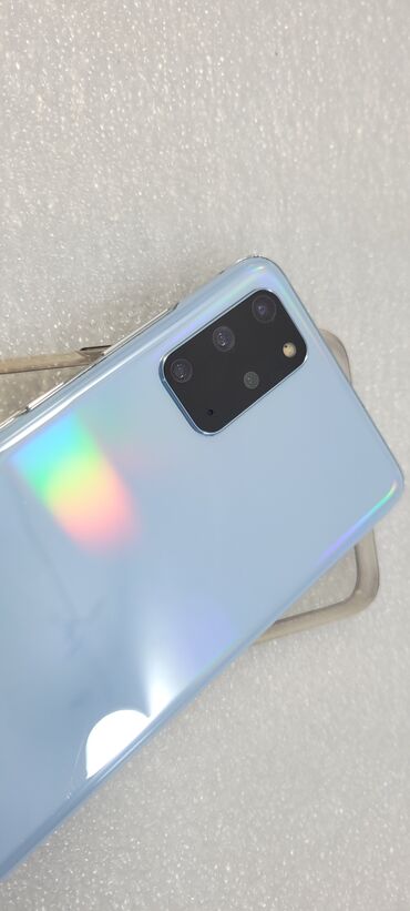 мобильные телефоны ми новые без бу: Samsung Galaxy S20 Plus, Колдонулган, 256 ГБ, түсү - Көгүлтүр, 2 SIM