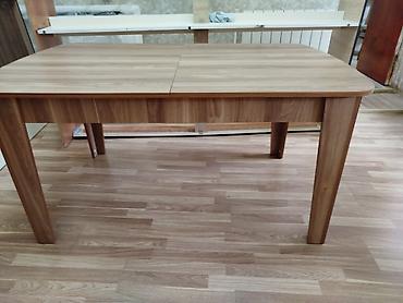 Açılan yemək masası - Material: ağac teksturalı MDF/LDSP səth, təbii