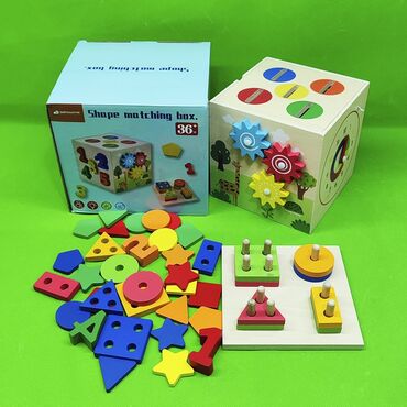 пирамида кубик: Бизиборд игрушка деревянная для развития малышей😍Доставка, скидка