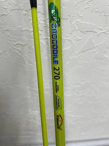 Ovçuluq və balıqçılıq: Crocodile 270 spinning 100-250qram test Əla vəziyyətdədir Tam original — 2