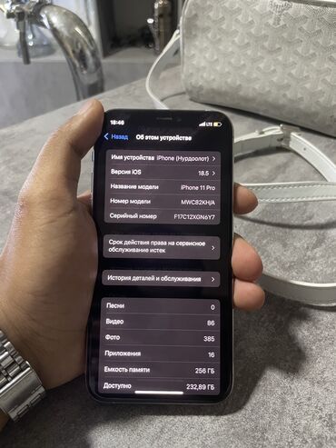чехол для укулеле: IPhone 11 Pro, 256 ГБ, Белый, Защитное стекло, Чехол, 75 %