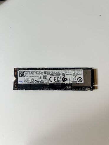 переходник для жесткого диска ноутбука: Накопитель, Б/у, Intel, SSD, 512 ГБ, 2.5", Для ноутбука
