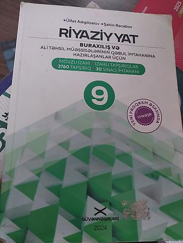 Riyaziyyat 9-cu sinif, 2024 il