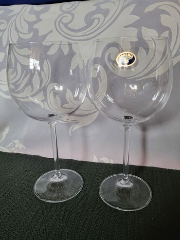 Čaše: Case vintaz,nove Bohemija kristal za dvoje,velike.Za vino. Case za — 9